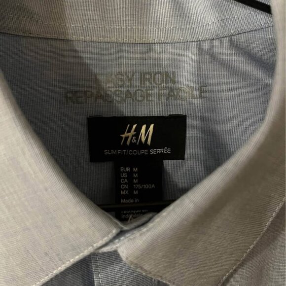H&M Men shirt - Blue - Picture 3 of 3